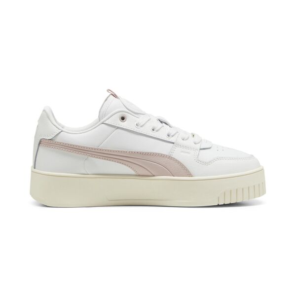 PUMA CARİNA STREET LUX PUMA WHİTE-MAUVE MİST-PUMA GOLD KADIN MODA AYAKKABI