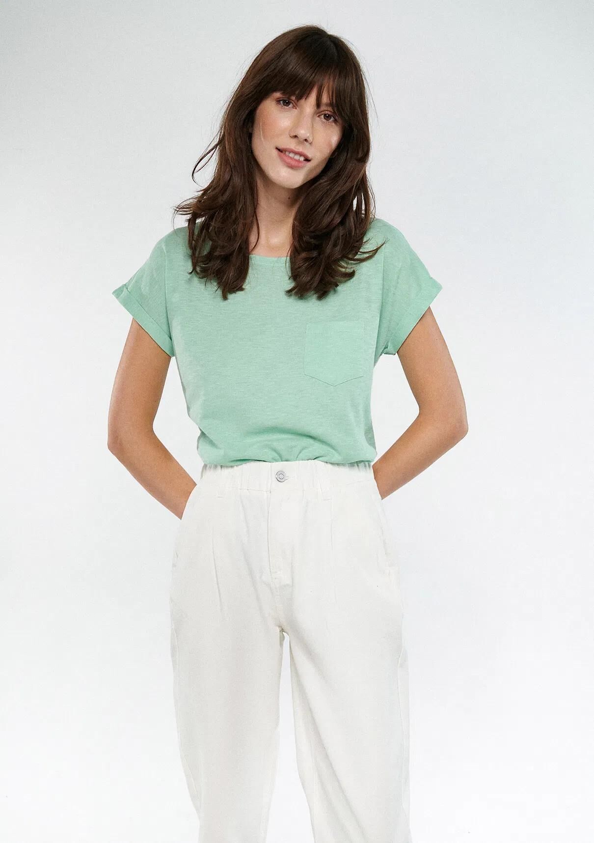 MAVİ BASIC KISA KOL PENYE KADIN BASIC, SEMI BASIC