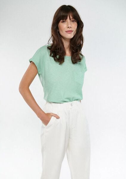 MAVİ BASIC KISA KOL PENYE KADIN BASIC, SEMI BASIC