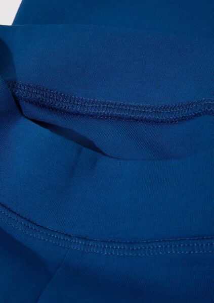 MAVİ LOGO BASKILI KIZ ÇOCUK TAYT