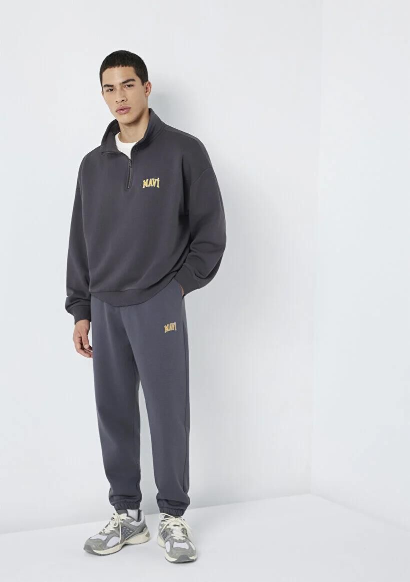 MAVİ BASKILI ERKEK EŞOFMAN ALTI