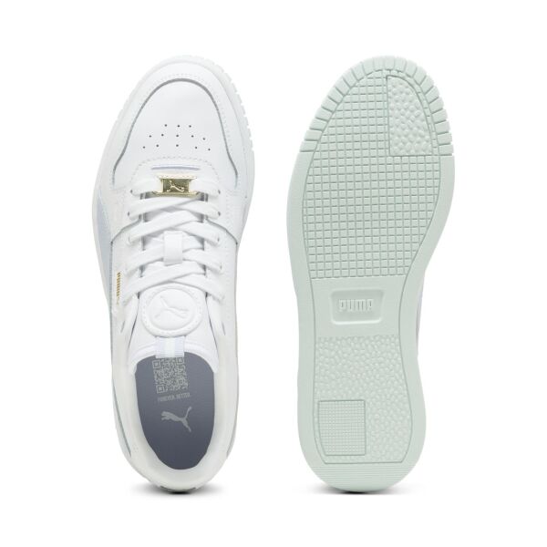 PUMA CARİNA STREET LUX PUMA WHİTE-COOL WEATHER-PUMA GOLD KADIN SNEAKER