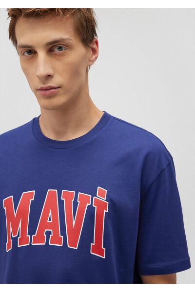 MAVİ MAVİ LOGO TİŞÖRT ERKEK LOGO T-SHIRT
