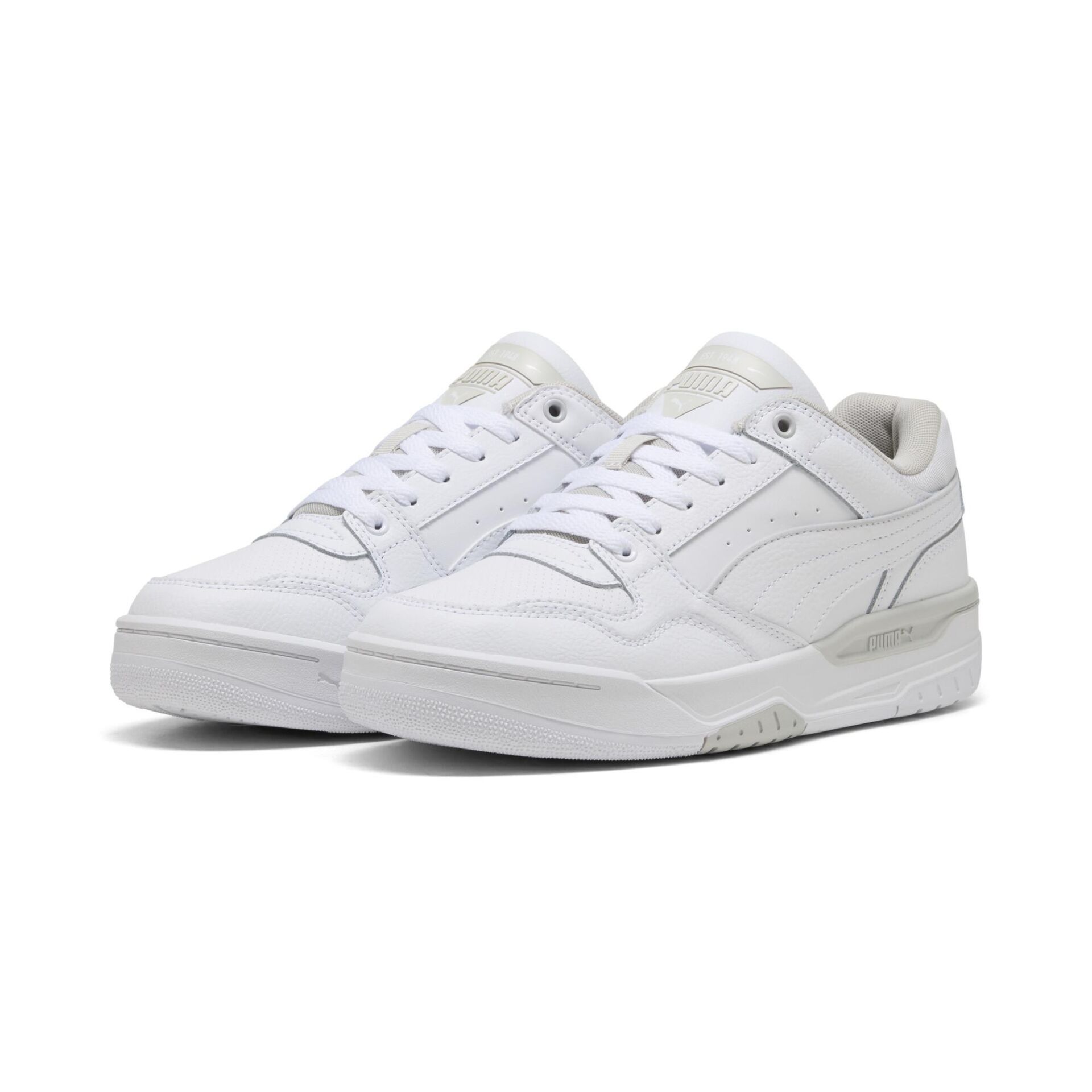 PUMA Rebound Retro White-Cool Light Gray ERKEK MODA AYAKKABI