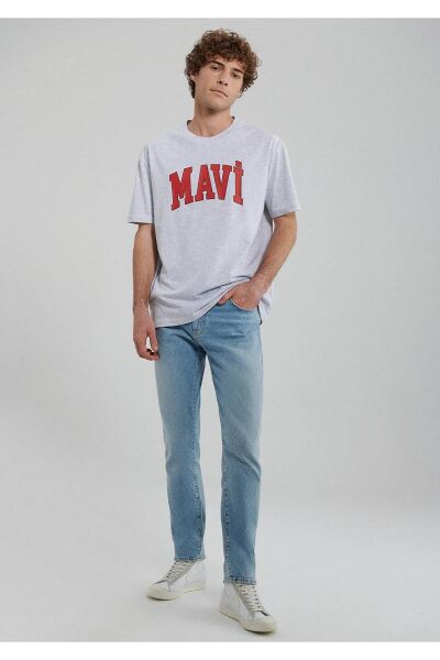 MAVİ LOGO TİŞÖRT ERKEK LOGO T-SHIRT