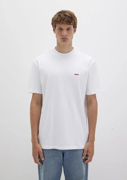 MAVİ BASKILI ERKEK T-SHIRT
