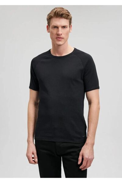 MAVİ BİSİKLET YAKA TİŞÖRT ERKEK BASIC, SEMI BASIC