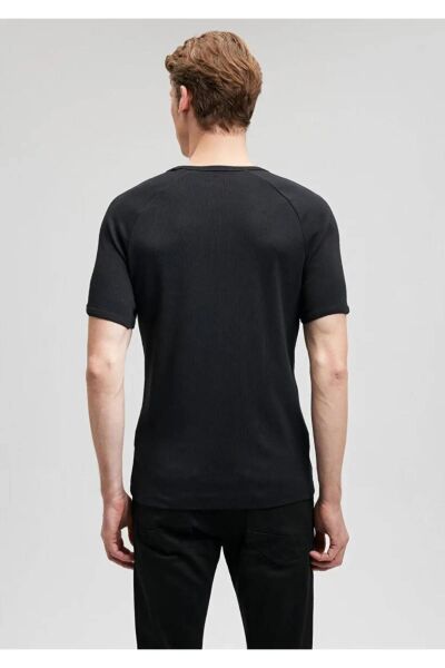 MAVİ BİSİKLET YAKA TİŞÖRT ERKEK BASIC, SEMI BASIC