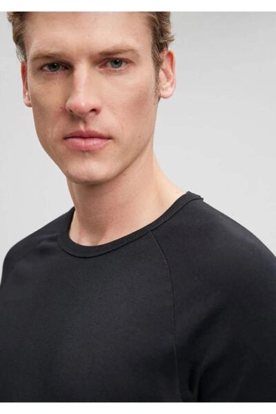 MAVİ BİSİKLET YAKA TİŞÖRT ERKEK BASIC, SEMI BASIC