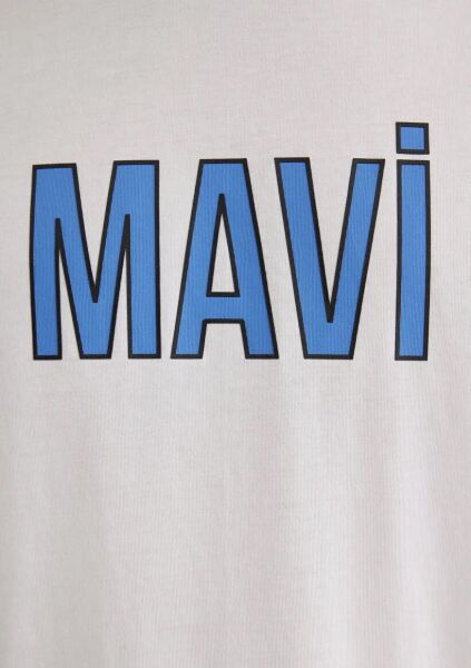 MAVİ MAVİ LOGO TİŞÖRT ERKEK LOGO T-SHIRT