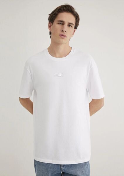 MAVİ BASKILI TİŞÖRT ERKEK MODELLİ PENYE