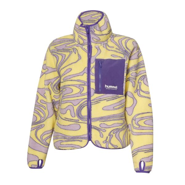 HUMMEL HMLAMBER SHERPA ZIP JACKET KADIN FERMUARLI CEKET