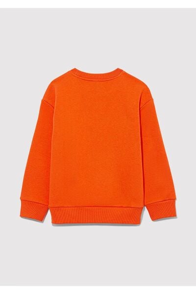 MAVİ TAZ BASKILI SWEATSHIRT ERKEK ÇOCUK SWEATSHIRT