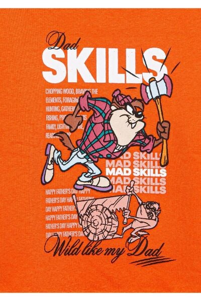 MAVİ TAZ BASKILI SWEATSHIRT ERKEK ÇOCUK SWEATSHIRT