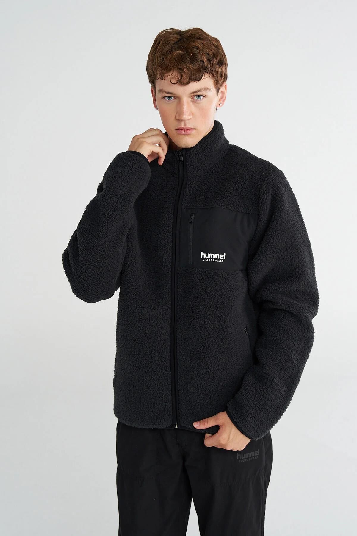 HUMMEL HMLARTHUR SHERPA ZIP JACKET ERKEK FERMUARLI CEKET