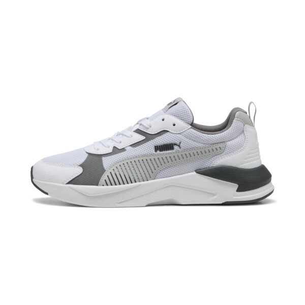 PUMA X-Ray 3 LT White-Cool Light Gray-Cast Iron UNISEX MODA AYAKKABI