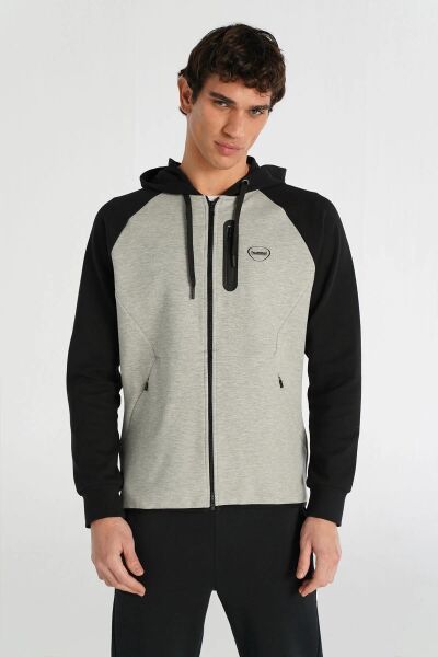 HUMMEL HMLNOVA ZIP HOODIE ERKEK FERMUARLI HOODIE