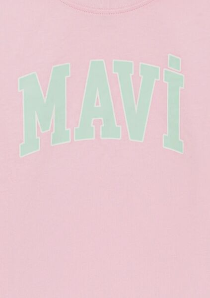 MAVİ MAVİ LOGO TİŞÖRT KIZ ÇOCUK LOGO T-SHIRT