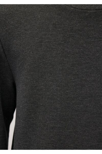 MAVİ UZUN KOL PENYE ERKEK KISA KOL T-SHIRT