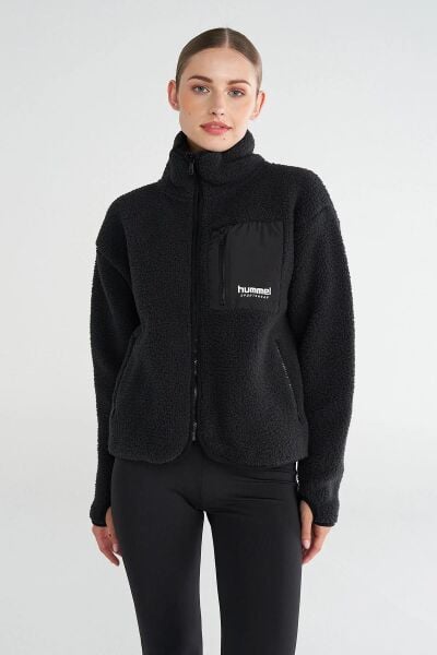 HUMMEL HMLARUN SHERPA ZIP JACKET KADIN FERMUARLI CEKET