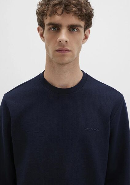 MAVİ BİSİKLET YAKA KADIN SWEATSHIRT