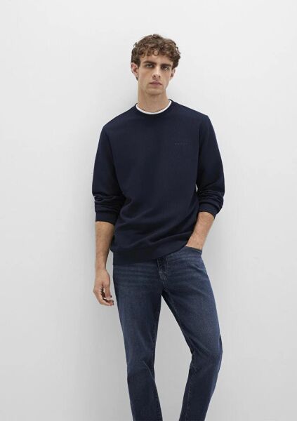 MAVİ BİSİKLET YAKA KADIN SWEATSHIRT