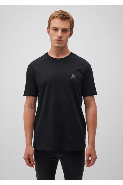 MAVİ LOGO NAKIŞLI TİŞÖRT ERKEK BASIC, SEMI BASIC