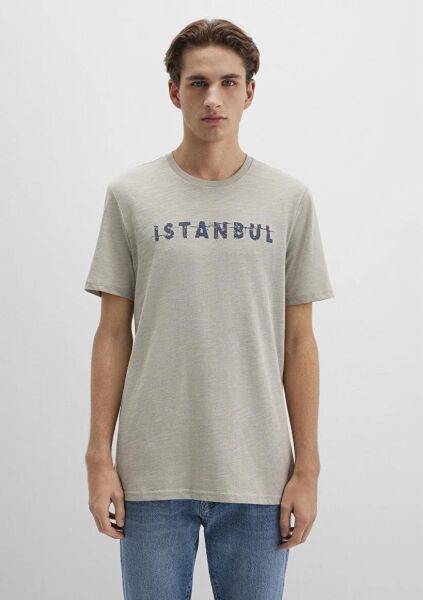 MAVİ İSTANBUL ERKEK GRAFİK T-SHIRT