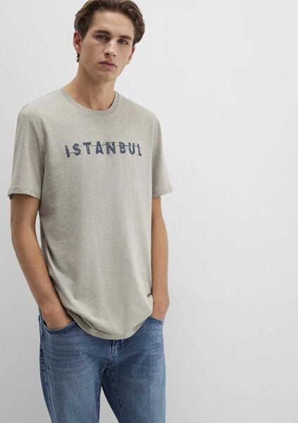MAVİ İSTANBUL ERKEK GRAFİK T-SHIRT