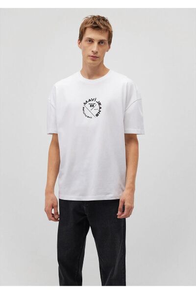 MAVİ MAVİ JEANS BASKILI TİŞÖRT ERKEK LOGO T-SHIRT