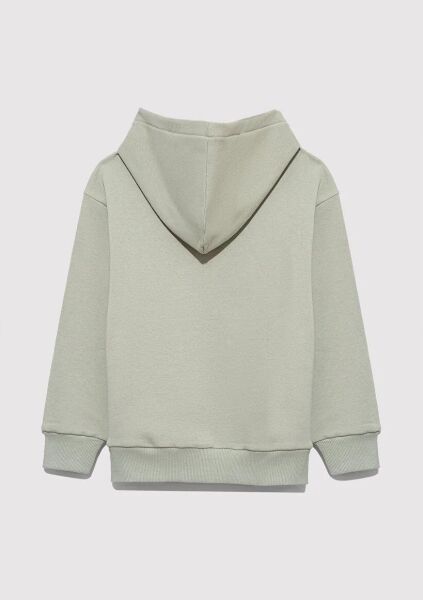 MAVİ BASKILI KAPÜŞONLU SWEATSHIRT ERKEK ÇOCUK KAPÜŞONLU SWEATSHIRT