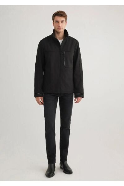 MAVİ DİK YAKA CEKET ERKEK CEKET