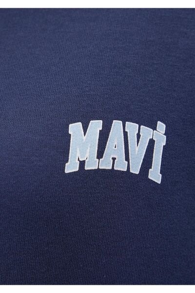 MAVİ LOGO SWEATSHIRT KADIN LOGO T-SHIRT
