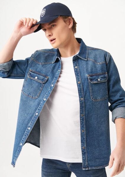 MAVİ KEP ERKEK ŞAPKA