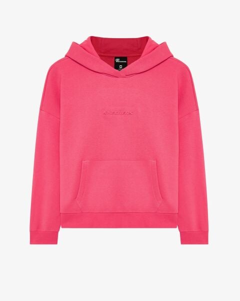 SKECHERS W ESSENTIAL HOODIE SWEATSHİRT KADIN SWEATSHIRT
