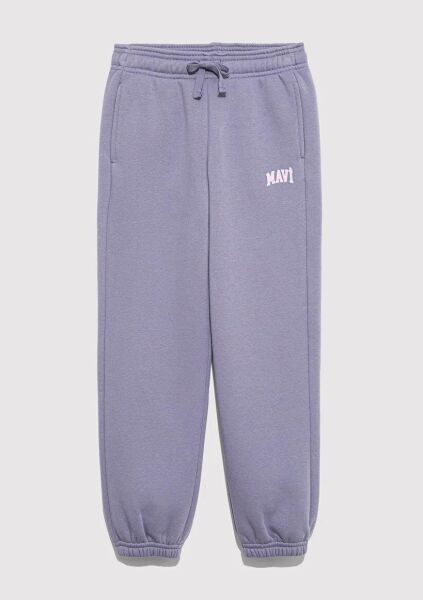 MAVİ LOGO BASKILI EŞOFMAN ALTI KIZ ÇOCUKS EŞOFMAN ALTI