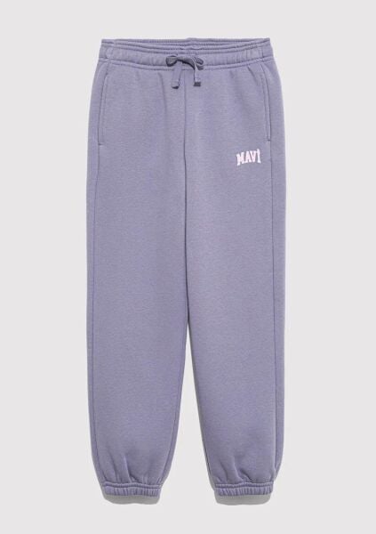 MAVİ MAVİ LOGO BASKILI KIZ ÇOCUK EŞOFMAN ALTI