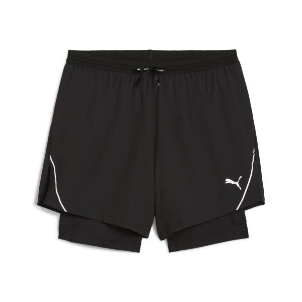 PUMA EVERYDAY UW 2IN1 5  SHORT  M PUMA BLACK ERKEK ŞORT