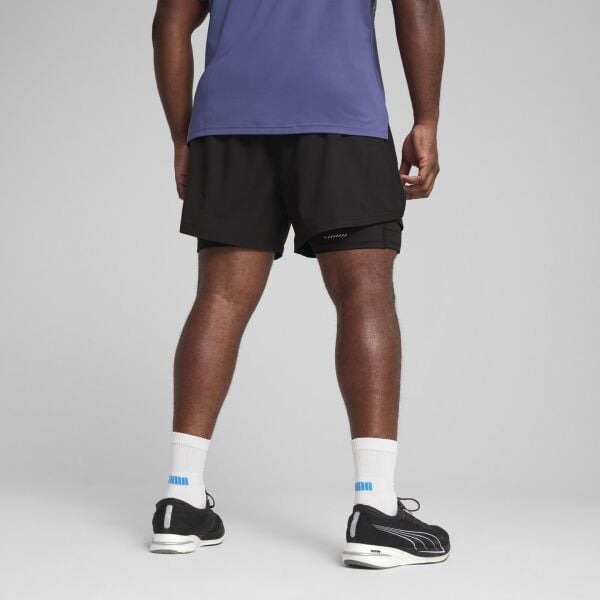 PUMA EVERYDAY UW 2IN1 5 SHORT M Black ERKEK ŞORT