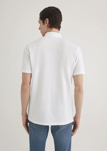 MAVİ HALF ZIP POLO ERKEK POLO T-SHIRT