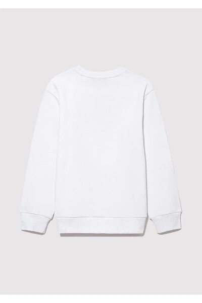 MAVİ MIAV BASKILI SWEATSHIRTS ERKEK ÇOCUK SWEATSHIRT