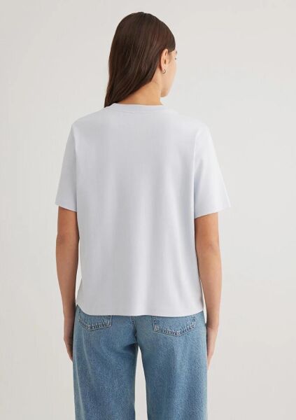 MAVİ LOGO T-SHIRT KADIN LOGO T-SHIRT