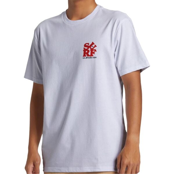 QUIKSILVER SURF MOE ERKEK KISA KOL T-SHIRT
