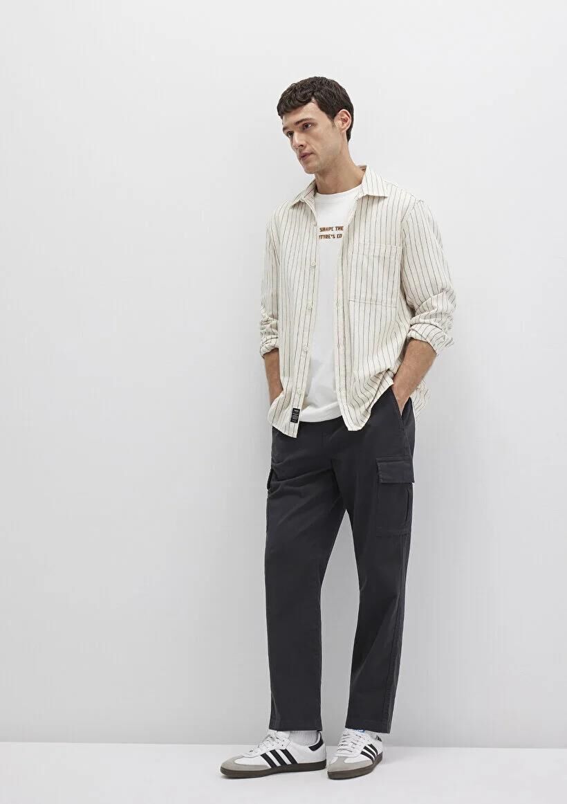 MAVİ ERKEK KARGO PANTOLON