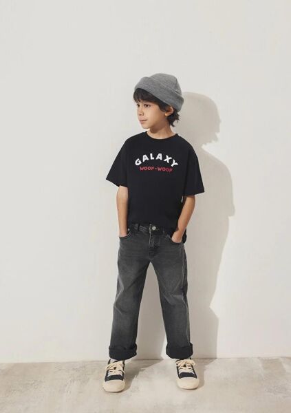 MAVİ ASTRO DOGS BASKILI TŞÖRT ERKEK ÇOCUK MODELLİ PENYE