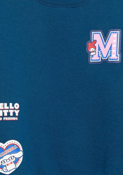MAVİ HELLO KITTY BASKILI KIZ ÇOCUK SWEATSHIRT