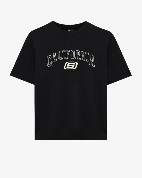 SKECHERS M GRAPHIC TEE HEAVY WEIGHT OVERSİZE T-SHİRT ERKEK T-SHIRT
