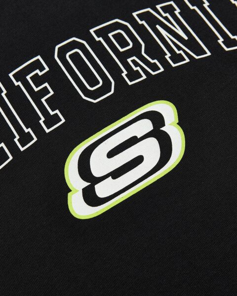 SKECHERS M GRAPHIC TEE HEAVY WEIGHT OVERSİZE T-SHİRT ERKEK T-SHIRT