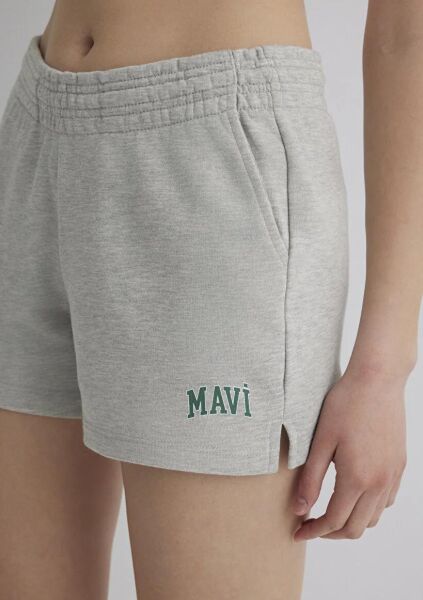 MAVİ KADIN ÖRME ŞORT