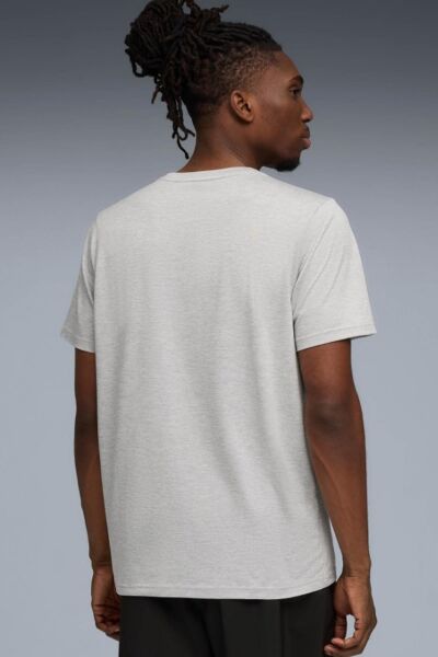 PUMA ESSENTIALS HEATHER CAT TEE ERKEK T-SHIRT